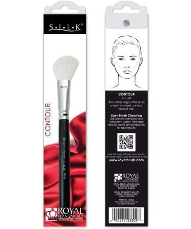 Royal & Langnickel Silk Pro Applying Powder Cheek Colour and Bronzer Contour Blush Brush - Buy Online on GoSupps.com