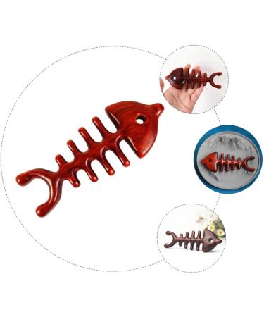 Minkissy Multifunctional Massage Comb - Body & Face Massager Salon Hair Brush Children's Creative Tractors Sandalwood & Rosewood Hairdressing Tools - Buy Online on GoSupps.com