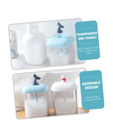 balacoo 2pcs Manual Foaming Face Wash Bottles Portable Bubbler for Smooth Cleansing for Shampoo Shower Gel Liquid Soap Travel-friendly Design - Buy Online on GoSupps.com