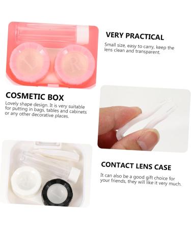 JECOMPRIS 8-Pack Contact Lens Containers with Tweezers & Suction Rod - Travel Set for Safe Lens Storage & Cleaning - Buy Online on GoSupps.com