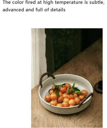 Fruit Bowl Salad Bowl Ceramic Appetizers Serving Platter Trays Dessert Serving Plates Fruit Baskets Fruit Bowls Indoor Kitchen Dessert Plates Fruit Bowl for Kitchen Counter (A) - Buy Online on GoSupps.com