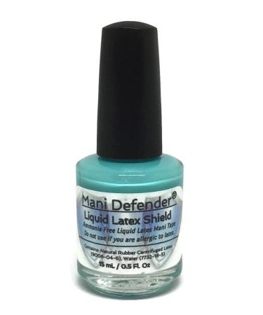 Mani Defender Liquid Latex for Nail Art | Ammonia Free Liquid Nail Tape | Easy Peel Off Cuticle Guard | Liquid Latex for Nails Barrier for Nail Art & Manicures