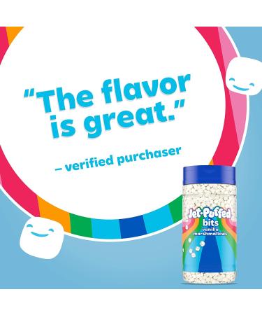 Kraft Jet-Puffed Vanilla Mallow Bits Marshmallows 3oz (Pack of 2) with By The Cup Portion Control Scoop - Buy Online on GoSupps.com