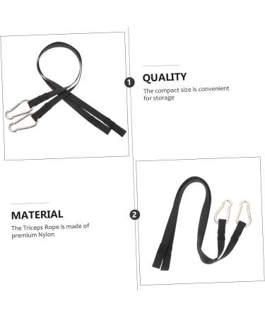 Gym Extension Belt Set - Heavy Arm Workout Equipment for Triceps Rope Cable Machine Accessory - Buy Online on GoSupps.com