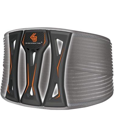 Shock Doctor Adult Ultra Black Back Support | Small-Medium | Enhanced Comfort & Support for Optimal Performance - Buy Online on GoSupps.com