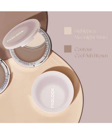 Fabloox All in One Cream Contour Kit & Highlighter Palette for Face - Makeup Highlighting and Contouring - Buy Online on GoSupps.com