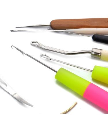 Dreadlocks Crochet Hook & Interlocking Tools Set for Easyloc Hair Tool | 7pcs Crochet Hook & 2pcs Interlocking Tools for Sisterlocks, Braid Craft - Buy Online on GoSupps.com