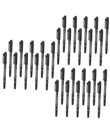 FOMIYES 30 Pcs Eyebrow Marker Pen Tattoos Accessory Marker Pens Beauty Marker Multifunction Oil Pen Plastic