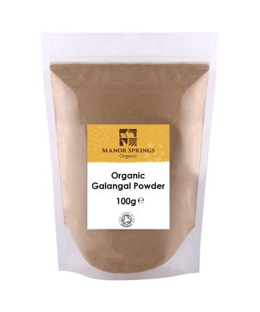 Organic Galangal Powder 100g by Manor Springs Organic