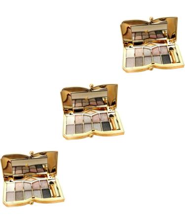 Angoily 3pcs # Eyeshadow Colors Brush Glitter Colorful Mirror With Makeup & Shadow - Buy Online on GoSupps.com