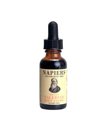 Napiers Organic Valerian Root Tincture Drops - Alcohol Free - Herbal Supplement - 30ml