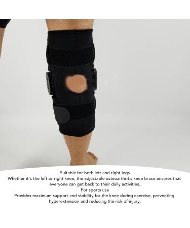 Buy ZJchao Adjustable Hinged Knee Brace | Comfortable Open Patella for ACL PCL MCL Tears | International Shipping Available - Buy Online on GoSupps.com