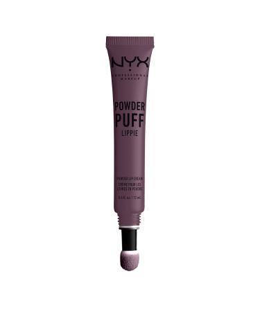 NYX PROFESSIONAL MAKEUP Powder Puff Lippie Lip Cream  Liquid Lipstick - Detention (Deep Plum) Detention 0.40 Fl Oz (Pack of 1) - Buy Online on GoSupps.com