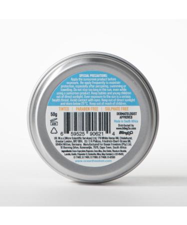 Ocean Freedom - Surf Clay Blue SPF 50+ Mineral Sunscreen - Buy Online on GoSupps.com