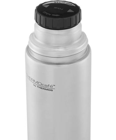 Thermos Thermo Cafe 181109 Silver Stainless Steel Flask - 0.5 Litre | Single - Buy Online on GoSupps.com