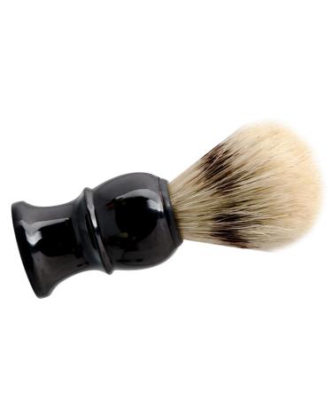 predolo High-quality shaving brush with synthetic bristles and ergonomic handle for wet shaving