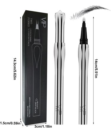 Eye Brow Pencils for Women | Brow Liner Defining Pencil - 2 Tip Waterproof Brow Pencil Long-Lasting Brow Pen Eyebrow Liner Smudge Proof Eye Brow Pencils 03# - Buy Online on GoSupps.com