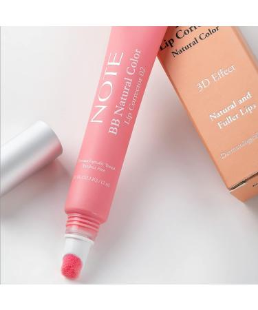 Cosmetic Note - Transparent Lip Concealer BB Plumping Lips Gloss Lipstick Paraben Free Helps Create Fuller Lips - Buy Online on GoSupps.com