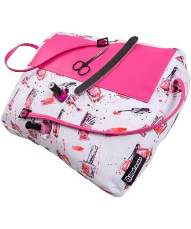 Manicure Cushion Pedicure Pillow Nail Arm Rest Pink Nail Varnish - Buy Online on GoSupps.com