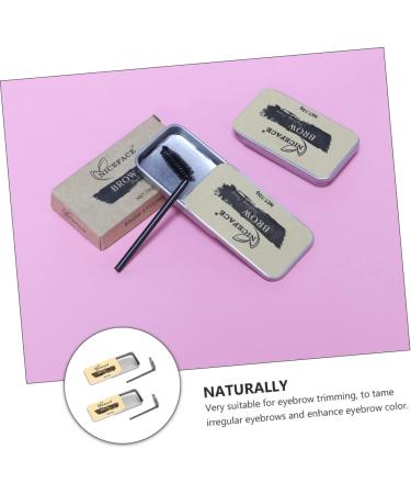 DOITOOL Cosmetic Supplies 2 Sets Eyebrow Soap Brow Cream Makeup Supplies Makeup Accessory Woman Accessories Eyebrow Trimming - Buy Online on GoSupps.com