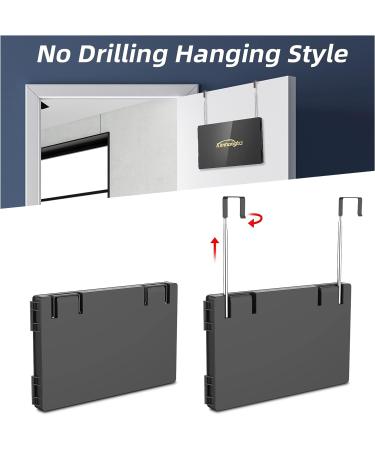 3 Way LED Trifold Mirror for Self Hair Cutting and Styling - Height Adjustable 360 Barber Mirrors for Men and Women - Ideal for Hair Coloring and Braiding - Black - Buy Online on GoSupps.com