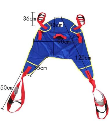 Patient Lift Walking Standing Aids Full Body Transfer Belt Strap Heavy Duty Transfer Sling for Patients with Reduced Mobility Elderly and Obese People - Buy Online on GoSupps.com