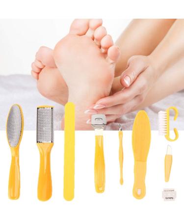 Premium Foot Care Tool Set - Pedicure Kit for Footrest & Dead Skin Removal - Buy Online on GoSupps.com