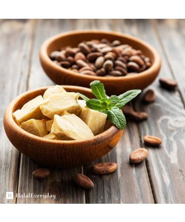 1 Lb Cocoa Butter - Pure Raw Unprocessed Incredible Quality and Scent. Use for Lotion Cream Lip Balm Oil Stick or Body Butter. NON-GMO By SaaQin imported from Peru- - Buy Online on GoSupps.com