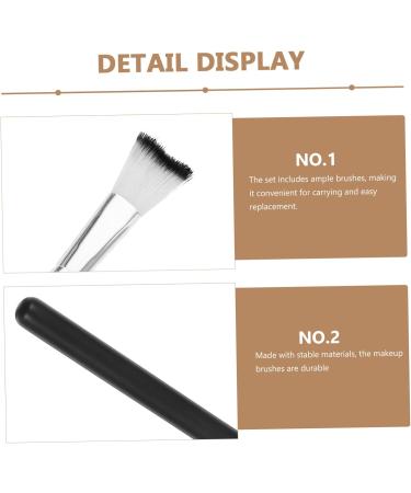 Healeved 3pcs Fish Tail Brush Makeup Brushes Portable Nose Brush Contour Brush Nose Shadow Brush Fiber Wool - Buy Online on GoSupps.com