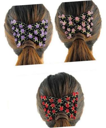 minkissy Rhinestone Barrettes Wedding Hair Clip Bridal Headpieces for Wedding Bridal Hair Clip Rhinestone Headpiece Hair Clips Flower Hair Clip Comb Hair Accessory Bride Prom Headband - Buy Online on GoSupps.com