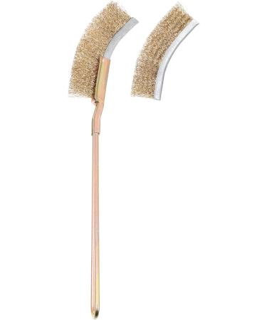 Mipcase 3 Sets Bird Cage Cleaning Brush Metal Handle Metal Practical Cage Brush Household Pet Bird 24X3X2CMx3pcs Curved Headx3pcs - Buy Online on GoSupps.com