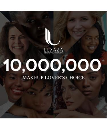 LUXAZA Cream Eyeshadow Stick with Blending Brush - Waterproof & Long Lasting Hypoallergenic Eye Brightener in Shimmer 128 - Buy Online on GoSupps.com