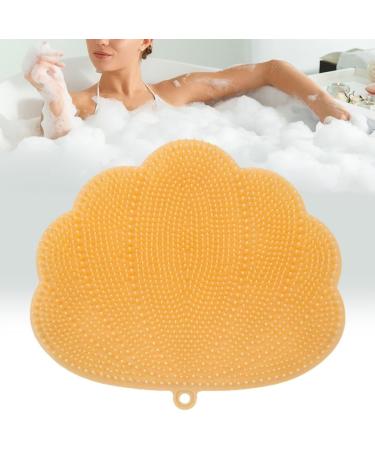 zabeto Wall-Mounted Hands-Free Back and Foot Scrubber with Suction Cups - Deep Clean and Exfoliate in The Shower Black Easy to Use 30 X 25.5cm - Buy Online on GoSupps.com