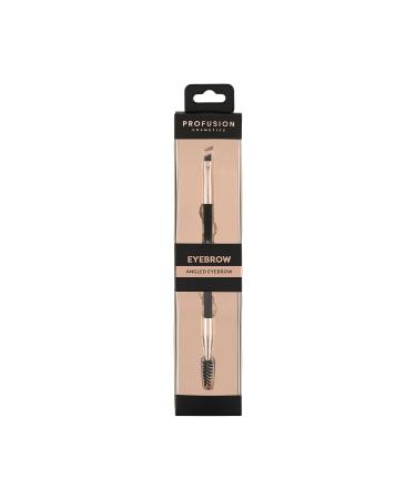 Profusion Cosmetics Dual-Ended Spoolie & Angled Eyebrow Brush Precision Application for Powders Waxes & Gels | International Shipping - Buy Online on GoSupps.com