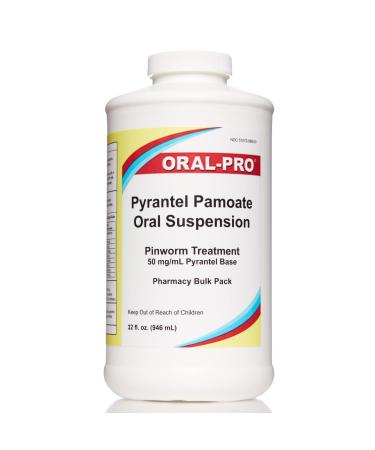 Oral Pro Pyrantel Pamoate Oral Suspension 50mg/mL 32 Ounce