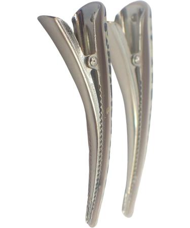 Topkids Accessories 8cm Hair clips for Women Duckbill/Beak/Concorde design Sectioning Hair Clips Hair Accessories for Women Hair grips Hairdressing clips (Animal print green) - Buy Online on GoSupps.com