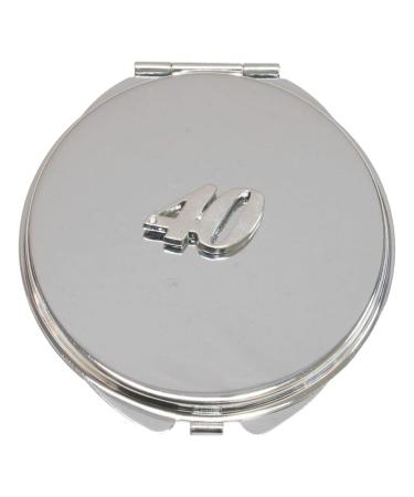 40th Birthday Compact Mirror Handbag Gift With Free Engraving 463