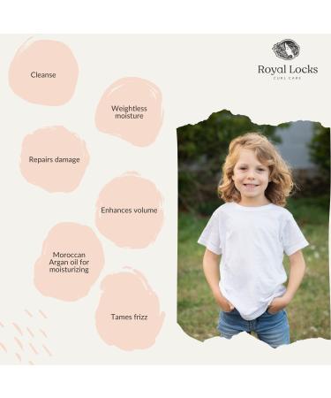 Royal Locks Wave Essentials Set - Clean Curls Shampoo Curl Quench Conditioner & Dream Cream - Boost Volume & Tame Frizz for Vibrant Curls - Buy Online on GoSupps.com