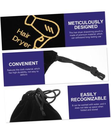 WOONEKY 20 Pcs Storage Bag Blow Dryer Travel Bag Tote Bag for Travel Outdoor Hair Dryer Bags Fabric - Buy Online on GoSupps.com