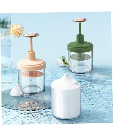 Mics Mikikit Foam Maker for Facial Cleansing Simple Stylish Bubbler for Shower Gel Shampoo Lotion Handy Foaming Tool for Bathroom Use in Green - Buy Online on GoSupps.com
