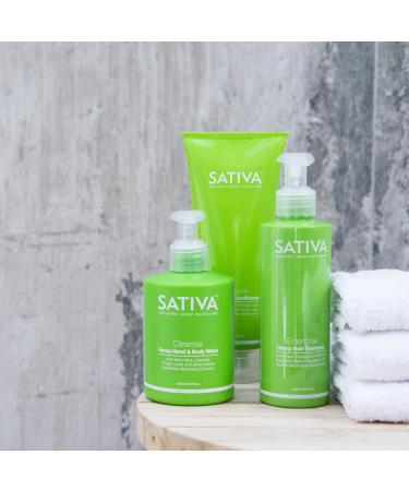 Sativa Hemp Restore Conditioner - 6.8 oz | Nourishing & Revitalizing Formula | International Shipping Available - Buy Online on GoSupps.com