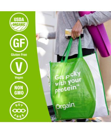 Buy Orgain Organic Plant Based Protein Powder - Creamy Chocolate Fudge & Vanilla Bean | Vegan Gluten Free Low Net Carbs - 1.02 lb - Buy Online on GoSupps.com