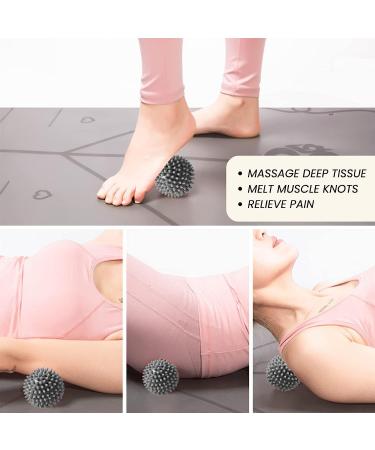 You2bnology 4-in-1 Foam Roller Kit for Deep Tissue Massage - Muscle Roller Stick and Massage Ball Set for Pain Relief and Balance Exercise - Buy Online on GoSupps.com
