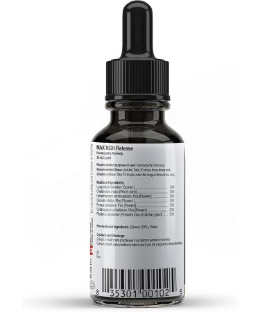 Maxion NGH Release for Natural Production of Human Growth Hormone HGH Anti-Aging Formula for Increased Energy and Libido Improved Skin and Weight Loss 30ml (1) - Buy Online on GoSupps.com