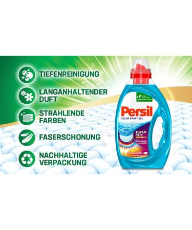 Persil Color Gel 1L - Premium Laundry Detergent for Bright & Vibrant Colors | International Shipping Available - Buy Online on GoSupps.com