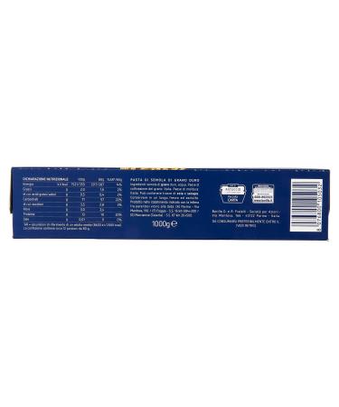 Buy Barilla Classic Spaghettini n.3 & Penne Pasta - Premium Durum Wheat Always Al Dente - 1kg (Pack of 5) | International Shipping Available - Buy Online on GoSupps.com
