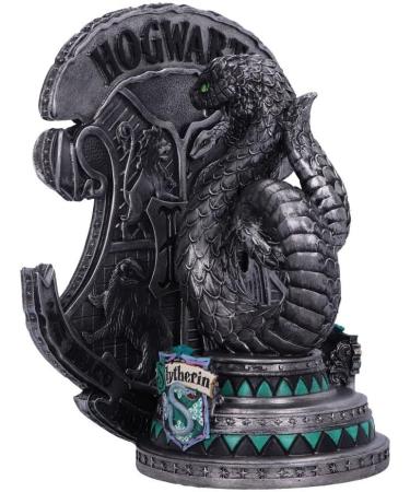 Buy Nemesis Now Harry Potter Slytherin Bookend | Officially Licensed 20 cm Resin Silver | Perfect Christmas Tree Ornament - Buy Online on GoSupps.com