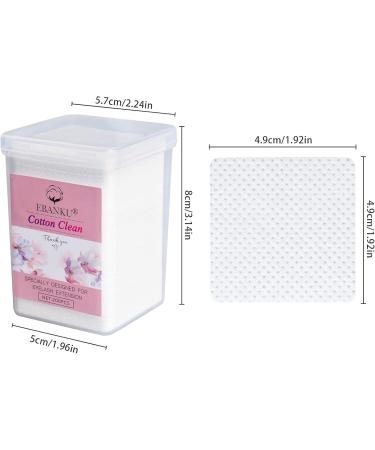 Ebanku Cosmetic Cleaning Vlies Towels - 600PCs for Eyelash Extensions Nail Care & Glue Removal - Buy Online on GoSupps.com