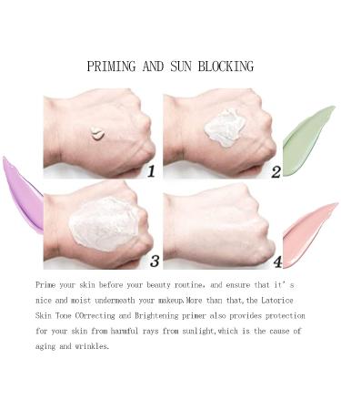 ICE LOVE Face Primer - Hydrating Oil-Control Tri-Color Isolation Cream (8063) - Buy Online on GoSupps.com