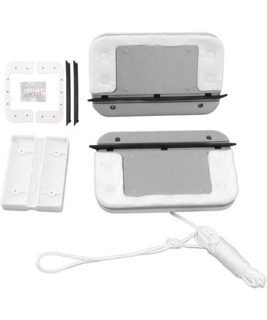 XHTLLO Double Sided Magnetic Window Cleaner with Silicone Squeegee Simultaneous Cleansing for High Rise Window Comfortable Grip Built in Water Storage Sponge Home Window Cleansing Tool - Buy Online on GoSupps.com